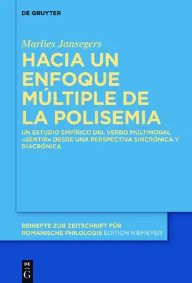 Jansegers |  Hacia un enfoque múltiple de la polisemia | Buch |  Sack Fachmedien