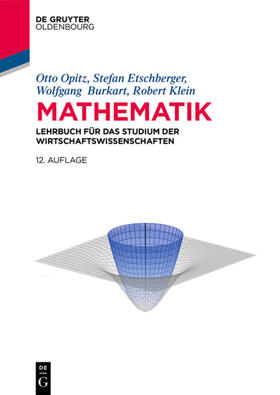Opitz / Etschberger / Burkart |  Mathematik | Buch |  Sack Fachmedien