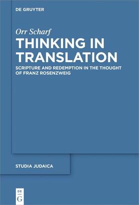 Scharf |  Thinking in Translation | eBook | Sack Fachmedien