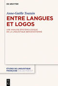 Toutain |  Entre langues et logos | eBook | Sack Fachmedien
