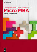 Machado / Davim |  Micro MBA | eBook | Sack Fachmedien