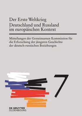 Cubar’jan / Möller |  Der Erste Weltkrieg. Deutschland und Russland im europäischen Kontext | Buch |  Sack Fachmedien