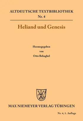 Behagel | Heliand und Genesis | E-Book | sack.de