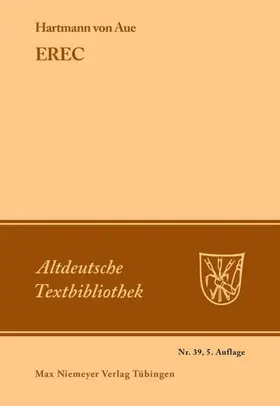 Hartmann von Aue / Wolff / Leitzmann |  Erec | Buch |  Sack Fachmedien