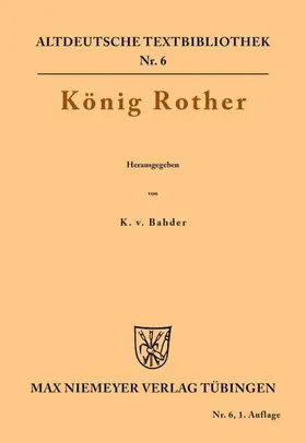 Bahder |  König Rother | Buch |  Sack Fachmedien