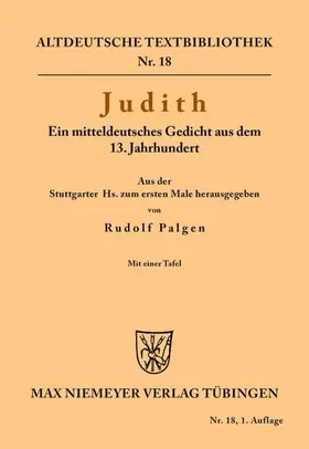 Palgen | Judith | Buch | 978-3-11-048389-5 | sack.de