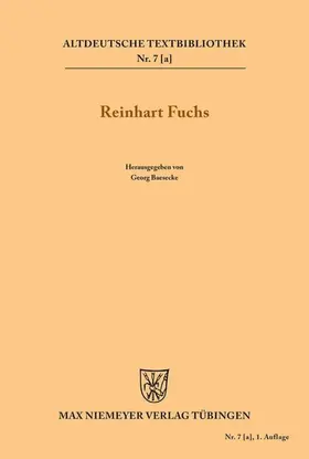 Heinrich / Baesecke |  Heinrichs des Glichezares Reinhart Fuchs | eBook | Sack Fachmedien