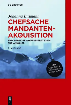 Busmann |  Chefsache Mandantenakquisition | eBook | Sack Fachmedien