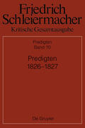 Bauer / Brucker / Pietsch |  Predigten 1826-1827 | Buch |  Sack Fachmedien