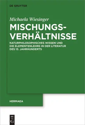 Wiesinger |  Mischungsverhältnisse | Buch |  Sack Fachmedien