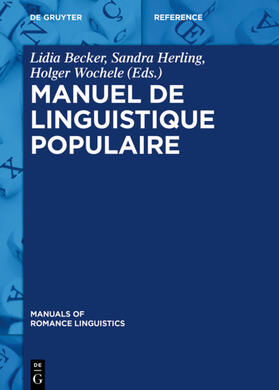 Becker / Herling / Wochele | Manuel de linguistique populaire | Buch | 978-3-11-048667-4 | sack.de