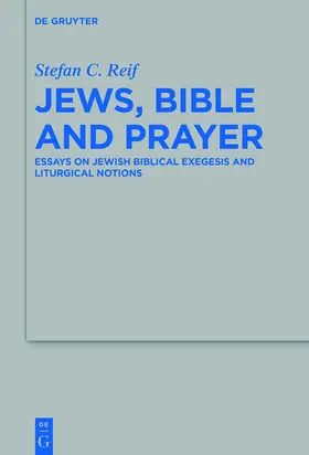 Reif | Jews, Bible and Prayer | E-Book | www.sack.de
