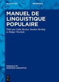Becker / Herling / Wochele |  Manuel de linguistique populaire | eBook | Sack Fachmedien