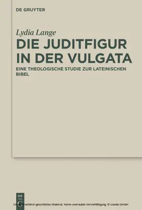 Lange |  Die Juditfigur in der Vulgata | eBook | Sack Fachmedien