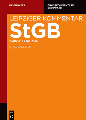 Kubiciel / Möhrenschlager / Schünemann | Strafgesetzbuch (StGB) Leipziger Kommentar §§ 263-266b | Buch | sack.de