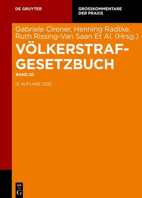Esser / Ambach / Baier |  Leipziger Kommentar. Band 20: Völkerstrafgesetzbuch | eBook | Sack Fachmedien