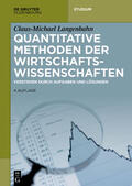 Langenbahn |  Langenbahn, C: Quantitative Methoden Wirtschaftswissensch. | Buch |  Sack Fachmedien