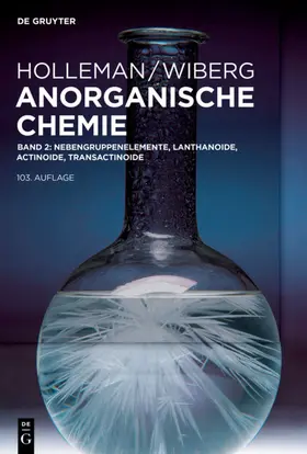 Holleman | Nebengruppenelemente, Lanthanoide, Actinoide, Transactinoide | E-Book | sack.de