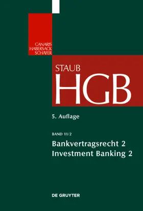 Grundmann / Binder / Möslein |  Grundmann, S: Bankvertragsrecht | Buch |  Sack Fachmedien