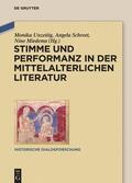 Unzeitig / Miedema / Schrott |  Stimme und Performanz in der mittelalterlichen Literatur | Buch |  Sack Fachmedien