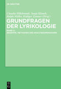 Hillebrandt / Klimek / Müller |  Grundfragen der Lyrikologie 2 | eBook | Sack Fachmedien