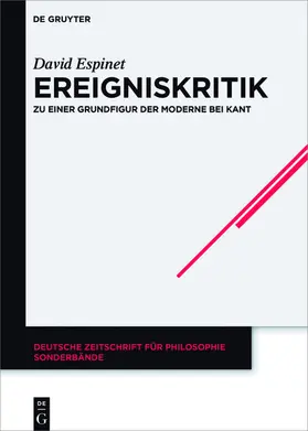 Espinet |  Ereigniskritik | eBook | Sack Fachmedien