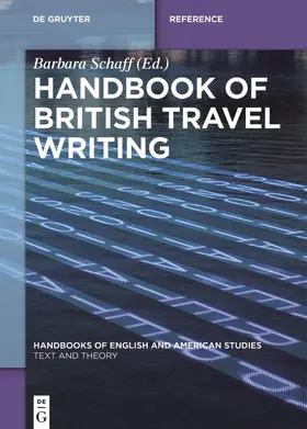 Schaff |  Handbook of British Travel Writing | Buch |  Sack Fachmedien