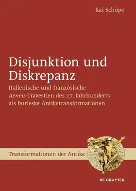 Schöpe |  Disjunktion und Diskrepanz | Buch |  Sack Fachmedien