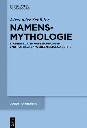 Schüller | Namensmythologie | Buch | 978-3-11-050062-2 | sack.de