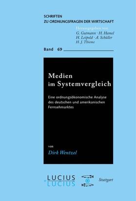 Wentzel |  Medien im Systemvergleich | eBook | Sack Fachmedien