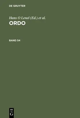 Lenel / Gröner / Molsberger | ORDO | E-Book | sack.de