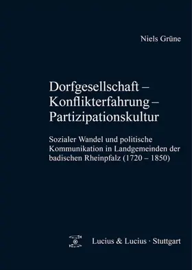 Grüne |  Dorfgesellschaft – Konflikterfahrung - Partizipationskultur | eBook | Sack Fachmedien
