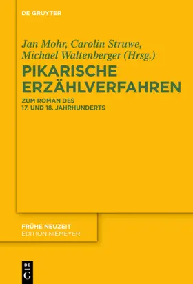 Mohr / Struwe / Waltenberger |  Pikarische Erzählverfahren | eBook | Sack Fachmedien