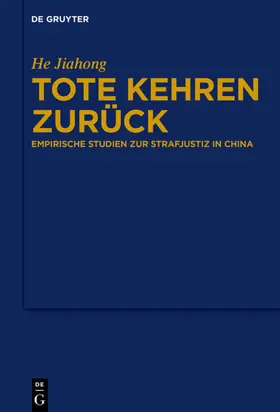 Jiahong |  Tote kehren zurück | eBook | Sack Fachmedien