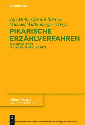 Mohr / Struwe / Waltenberger |  Pikarische Erzählverfahren | eBook | Sack Fachmedien