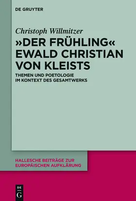 Willmitzer |  "Der Frühling" Ewald Christian von Kleists | eBook | Sack Fachmedien