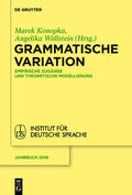 Konopka / Wöllstein |  Grammatische Variation | eBook | Sack Fachmedien