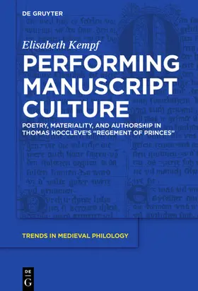 Kempf |  Performing Manuscript Culture | eBook | Sack Fachmedien