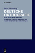 Eisenberg |  Eisenberg, P: Deutsche Orthografie | Buch |  Sack Fachmedien
