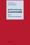 Klein / Solms / Wegera |  Mittelhochdeutsche Grammatik | eBook | Sack Fachmedien