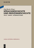 Riecke |  Sprachgeschichte und Medizingeschichte | eBook | Sack Fachmedien