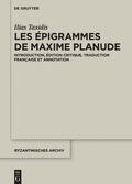 Taxidis |  Les Épigrammes de Maxime Planude | Buch |  Sack Fachmedien