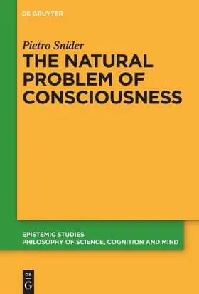 Snider |  The Natural Problem of Consciousness | Buch |  Sack Fachmedien