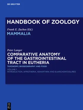 Langer |  Comparative Anatomy of the Gastrointestinal Tract in Eutheria I | eBook | Sack Fachmedien