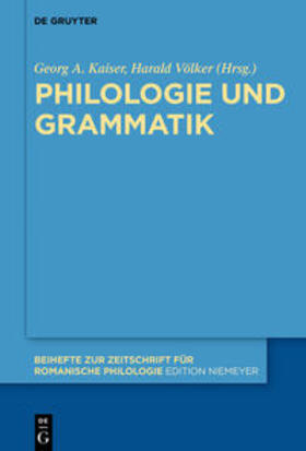 Kaiser / Völker | Philologie und Grammatik | Medienkombination | 978-3-11-052777-3 | sack.de