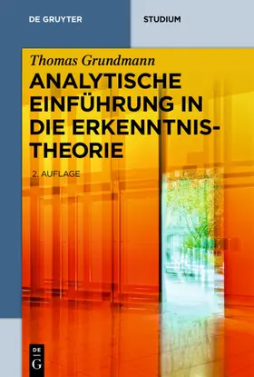 Grundmann |  Analytische Einführung in die Erkenntnistheorie | Buch |  Sack Fachmedien