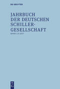 Honold / Lubkoll / Martus |  Jahrbuch der Deutschen Schillergesellschaft / 2017 | eBook | Sack Fachmedien