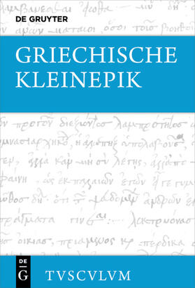 Baumbach / Sitta / Zogg |  Griechische Kleinepik | Buch |  Sack Fachmedien