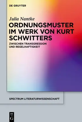 Nantke | Ordnungsmuster im Werk von Kurt Schwitters | E-Book | www.sack.de