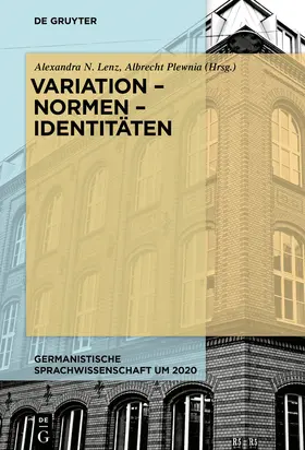 Lenz / Plewnia |  Variation – Normen – Identitäten | Buch |  Sack Fachmedien
